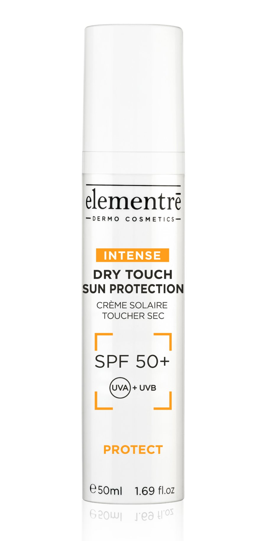 Солнцезащитный крем «Сухое прикосновение» Elementre SPF50+ 50 мл